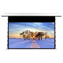 invi英微投影幕布thl嵌入式4k软白100英寸169隐藏式天花幕布电动拉线