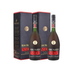 RÉMY MARTIN 人头马 VSOP700ml*2瓶装 洋酒优质香槟区干邑白兰地 双瓶