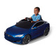 TESLA 特斯拉 儿童可坐人小孩四轮儿童玩具汽车Model S 海洋蓝