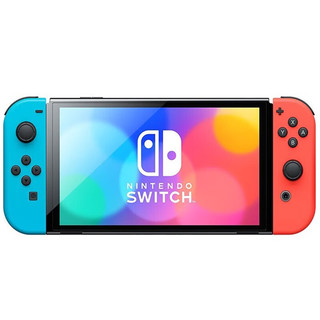 Nintendo 任天堂 泰版 Switch OLED 游戏主机 红蓝色
