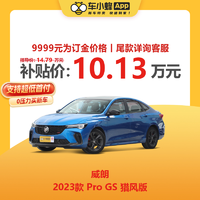 BUICK 别克 威朗 2023款 Pro GS 猎风版 车小蜂汽车订金