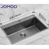 JOMOO 九牧 卫浴纳米不锈钢水槽手工大单槽洗菜盆厨房台下盆家用洗碗槽K6