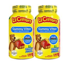 L'il Critters 丽贵 复合多种维生素小熊软糖 190粒*2瓶