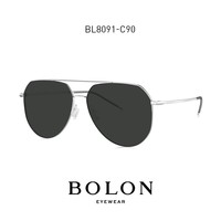 抖音超值购：BOLON 暴龙 眼镜2023新品金属框太阳镜飞行员偏光驾驶墨镜男 BL8091