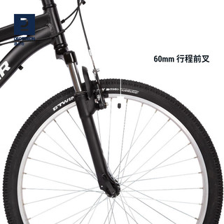 DECATHLON 迪卡侬 山地自行车ST50变速越野铝合金车架26英寸-S-4558324