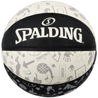 SPALDING 斯伯丁 涂鸦系列 7号橡胶篮球 84-611Y