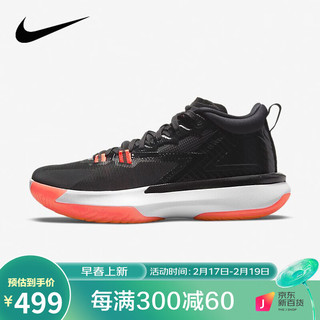 NIKE 耐克 AIR JORDAN Jordan Zion1 PF 男子篮球鞋 DA3129-006 黑红 43