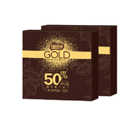 徐福记 醇浓黑巧克力 50%可可 52g*2盒