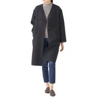 MUJI 無印良品 女士中长款大衣 W9AD225