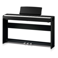 KAWAI 卡瓦依 ES120 电钢琴 88键重锤键盘 黑色主机+X琴架+单踏板