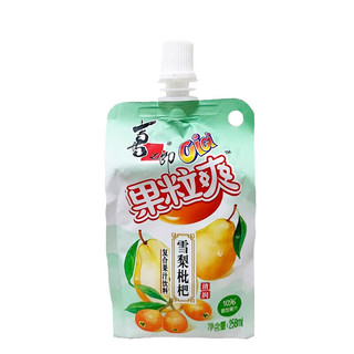 喜之郎 cici果汁果粒爽258ml/袋儿童休闲零食含椰果粒香橙葡萄蜜桃饮料 258ml雪梨枇杷*9袋