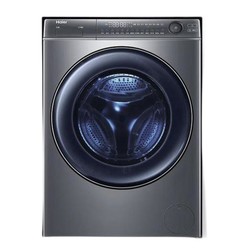 Haier 海尔 XQG100-HBD14396LU1 超薄 冷凝式洗衣机 带烘干 10kg 极夜灰