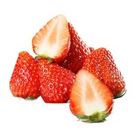 PLUS会员：鑫久盈 丹东99红颜奶油草莓 3斤大果（25g-55g）