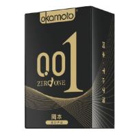 OKAMOTO 冈本 黑金超薄组合10片（0.01超薄2片+随机8片）