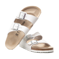 BIRKENSTOCK 勃肯 软木拖鞋男女情侣拖鞋Arizona系列 51193 / 51133 00013白色 38