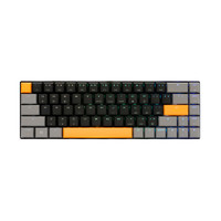 CHERRY 樱桃 MX-LP 2.1 68键 2.4G蓝牙 多模无线机械键盘 黑色 MX-LP矮银轴 RGB