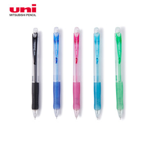 uni 三菱铅笔 M5-118 按动活动铅笔 白蓝色 0.5mm 单支装