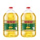 金龙鱼 大豆油10L*2桶装整箱商用 精炼一级食用油餐饮油炸炒菜专用