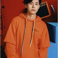 Dickies 帝客 男女款假两件卫衣 DK008229