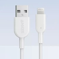 Anker 安克 尼龙MFi数据线 USB-A to Lightning 90cm