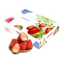 限地区：Mr.Seafood 京鲜生 丹东红颜草莓 750g（单果20g起）礼盒装