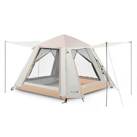 BSWolf 北山狼 专业双层帐篷户外便携式折叠野营野外露营公园野餐全自动防雨加厚