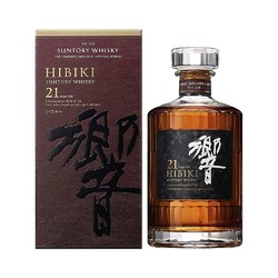 SUNTORY 三得利 HIBIKI 響 21年 调和型 日本威士忌 43% 700ml 单瓶装