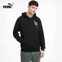 PUMA 彪马 官方 新款男子印花连帽休闲卫衣DOWNTOWN 599303