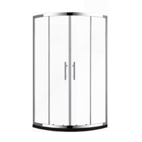  箭牌 ARROW 042 移门式弧扇形淋浴房 镜光 850*850mm