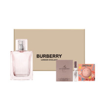 BURBERRY 博柏利 红粉恋歌女士香水礼盒(30ml+1.5ml+沐浴球*1) 节日礼物送女友