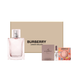 BURBERRY 博柏利 紅粉戀歌女士淡香水 EDT 30ml（贈 隨機香水1.5ml+禮盒）