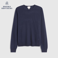 布克兄弟 Brooks Brothers男士21冬新羊毛纯色宽松休闲针织毛衣