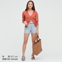 UNIQLO 优衣库 438852 女款高腰牛仔裤