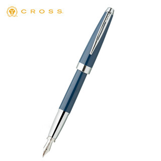 CROSS 高仕 钢笔 AVENTURA绅雅系列 AT0156-2MS 天空蓝 EF尖 单支礼盒装