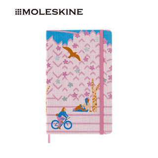 MOLESKINE 樱花系列 线装式装订笔记本 2022年限量版 横间 单本装