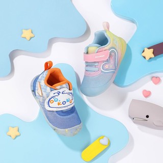 DR.KONG 江博士 男女宝宝婴儿童鞋春季魔术贴网布透气卡通步前鞋