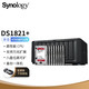 Synology 群晖 DS1821  搭配8块西数(WD) 4TB 红盘Plus WD40EFZX硬盘 套装