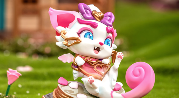 leagueoflegends英雄联盟限定情人节觅心猫猫悠米手办普通款