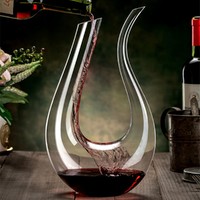 CRISTALGLASS 格娜斯 水晶玻璃红酒醒酒器套装家用葡萄酒快速加厚个性创意欧式分酒壶