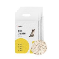 京东百亿补贴：京东京造 原味豆腐猫砂 2.6kg*4包