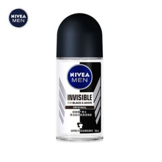 NIVEA 妮维雅 爽身走珠液 50g男款女款 黑白出众