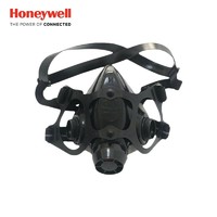 霍尼韦尔 770030M 硅胶半面罩防毒面具搭配滤盒使用 1件装