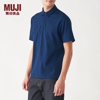 MUJI 無印良品 无印良品 MUJI 男式 易干 短袖POLO衫 ABE05A0S