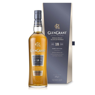 GLENGRANT 格兰冠 Glen Grant）格兰冠（Glen Grant） 苏格兰进口洋酒 单一麦芽威士忌700ml 格兰冠18年
