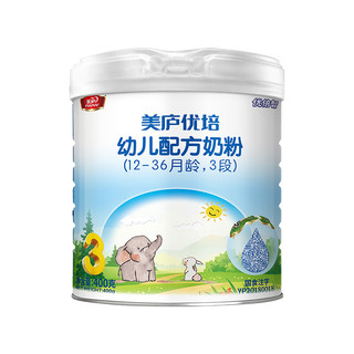 美庐（M.love）优培 幼儿配方奶粉 3段(12-36个月幼儿适用) 400克