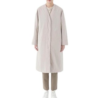 MUJI 無印良品 女士中长款棉服 BD02CC2A