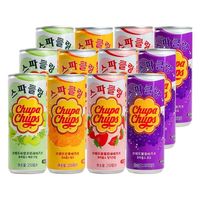 珍啵乐韩国珍啵乐汽水 250ml 原装进口乐珍宝珠碳酸饮料果汁饮料mini 葡萄味250mlX5罐