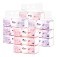 心相印心相印DT2150玫瑰系列软抽2层150抽M中码无香抽纸面巾纸家庭装 12包-4提装