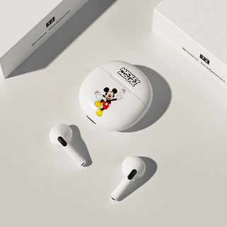 Disney/迪士尼 T2无线蓝牙耳机半入耳式可爱音乐耳机真无线便携