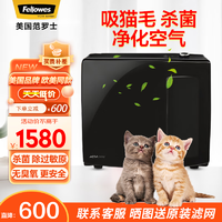 Fellowes 范罗士 吸猫毛空气 家用杀菌消毒吸浮毛除过敏源神器   PT65